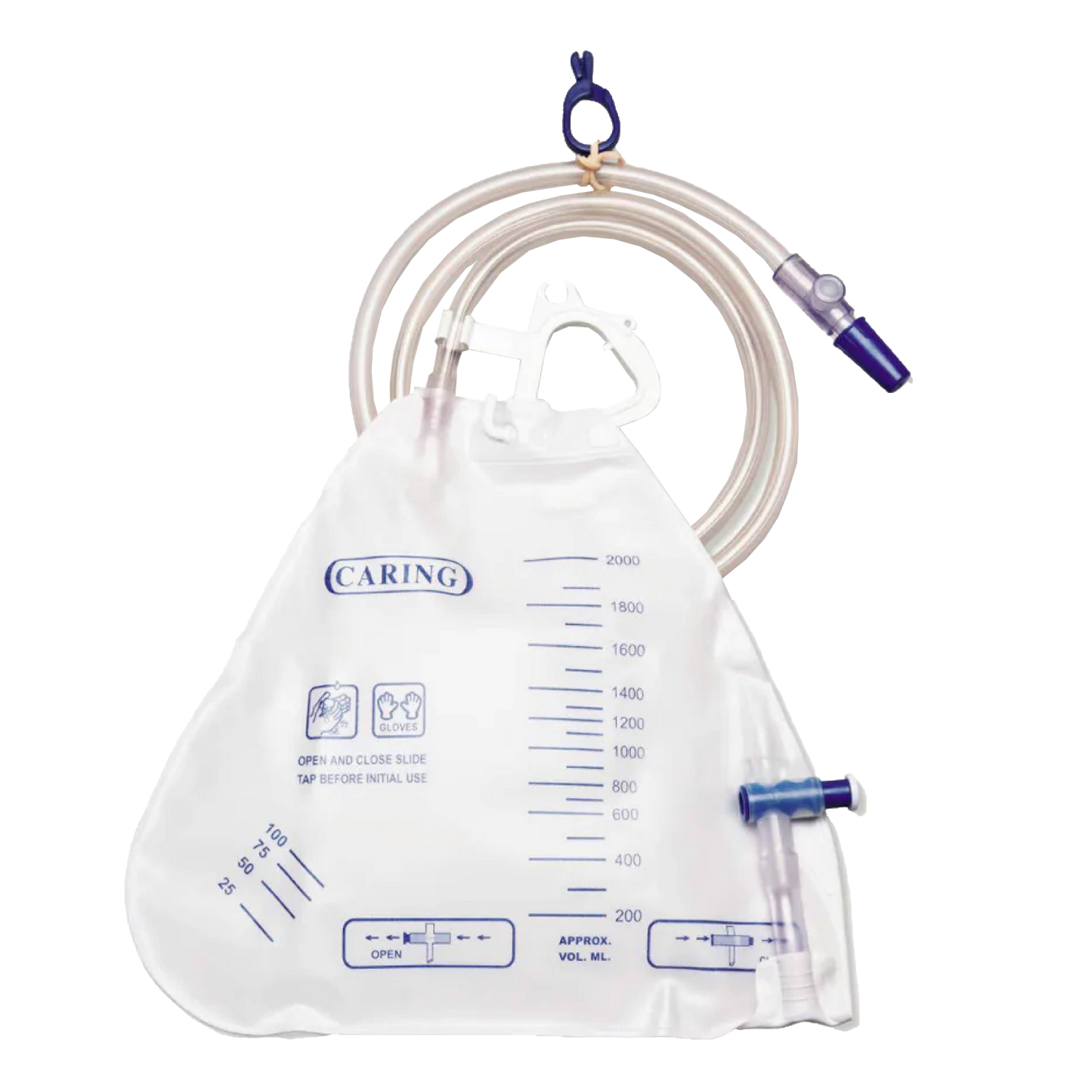 BOLSA URINARIA PARA CAMA 2000ML