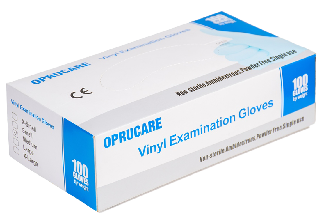 GUANTE DE VYNIL OPROCURE SIN TALCO