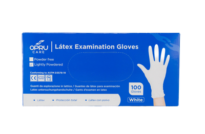 GUANTE LATEX CON TALCO OPRUCARE