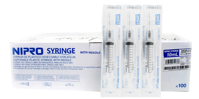 JERINGA 10ML 22G x 1 1-2