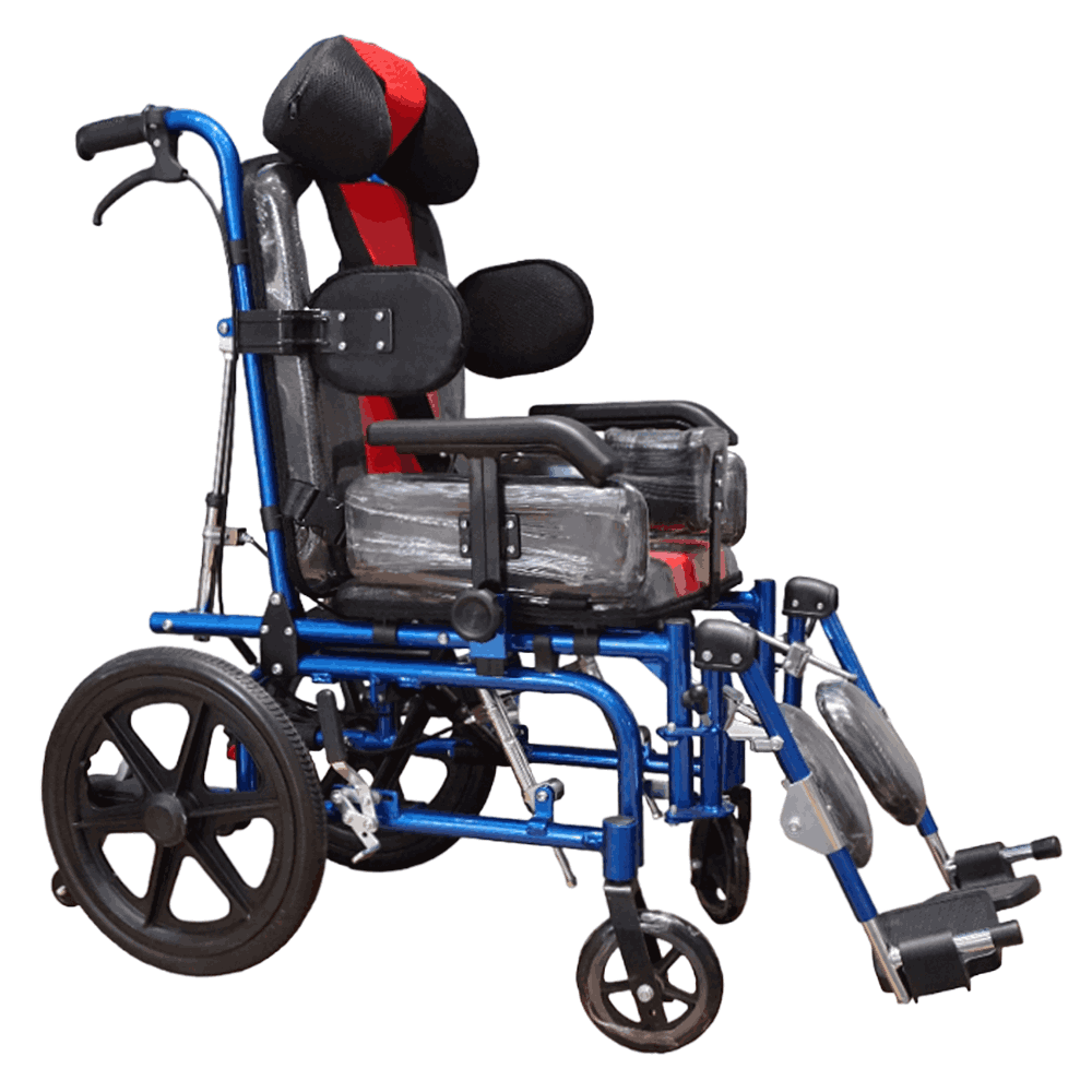 SILLA DE RUEDAS PARA PARALISIS CEREBRAL PEDIATRICA