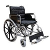 Silla de ruedas con cojín acolchado