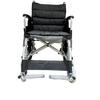Silla de ruedas con cojín acolchado
