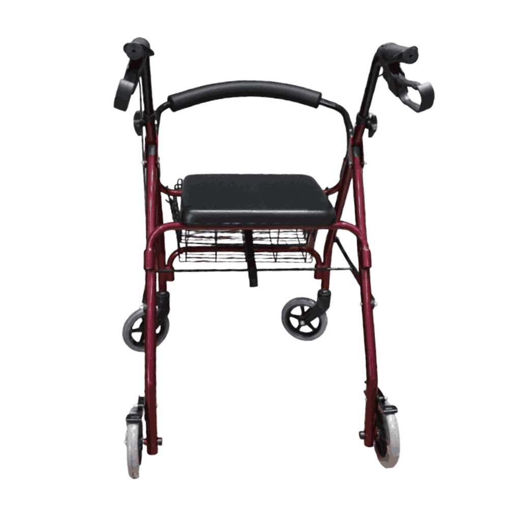 Andadera con ruedas y asiento