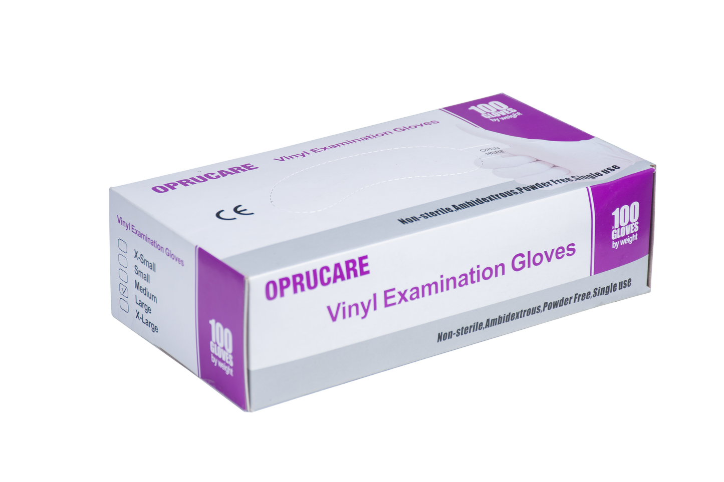GUANTE DE VYNIL OPROCURE SIN TALCO