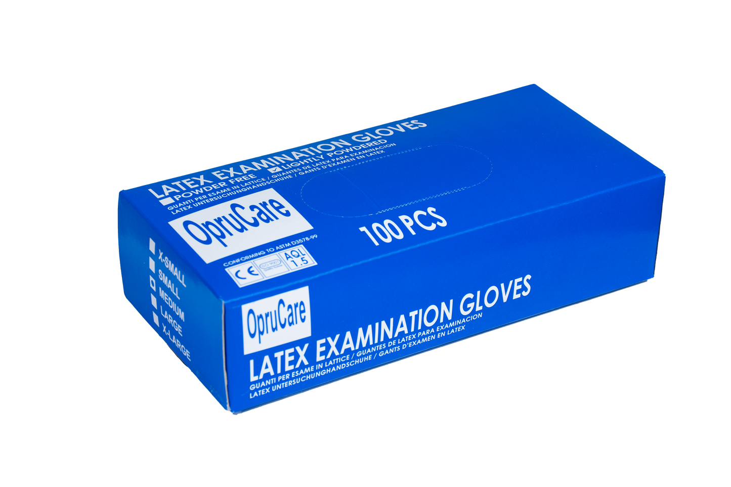GUANTE LATEX CON TALCO OPRUCARE