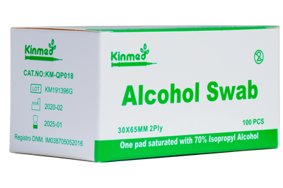 TOALLAS ALCOHOLIZADAS CAJA DE 100