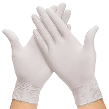 GUANTE DE NITRILO BLANCO OPROCURE SIN TALCO