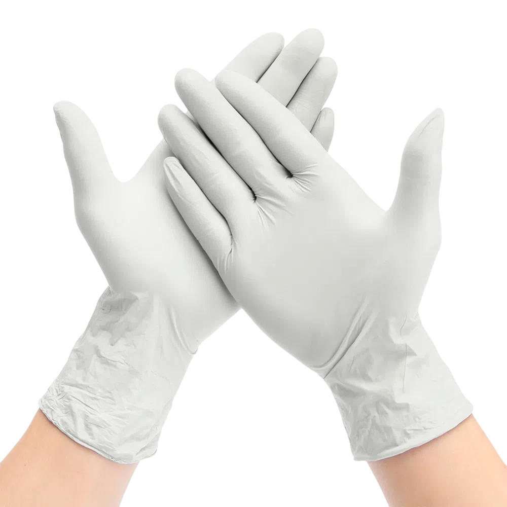GUANTE DE NITRILO BLANCO OPROCURE SIN TALCO