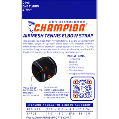 CORREA PARA CODO DE TENIS AIRMESH