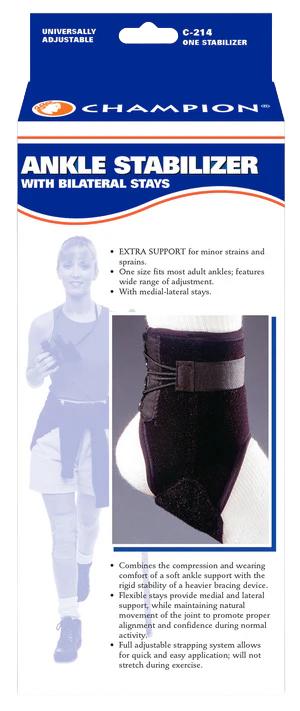 Estabilizador de Tobillo con Soportes Mediales y Laterales