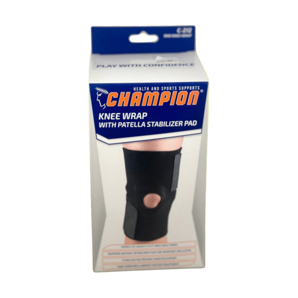 Rodillera con almohadilla estabilizadora