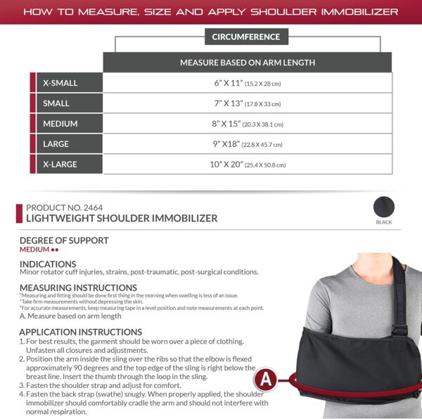 Inmovilizador de Hombro Ligero