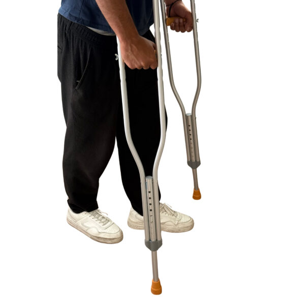 Muletas de aluminio para adulto