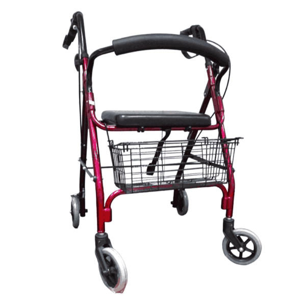 Andadera con ruedas y asiento