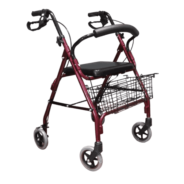 Andadera con ruedas y asiento