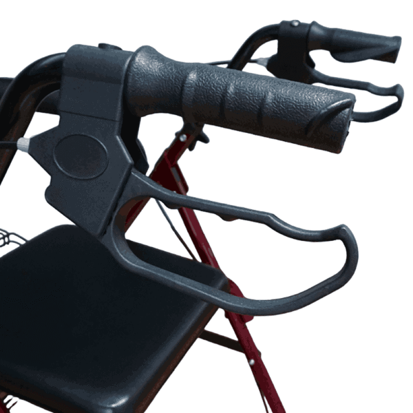 Andadera con ruedas y asiento