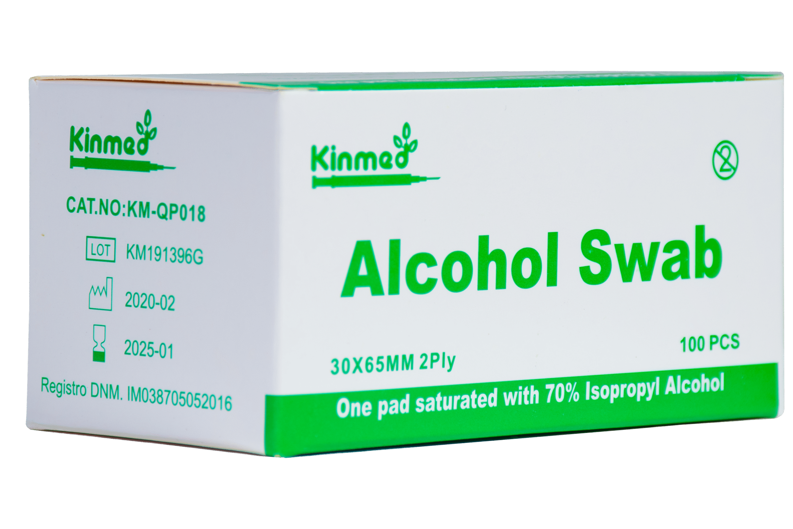 Toallas Alcoholizadas Caja de 100