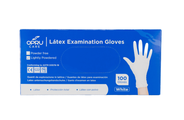 Guante Látex Con Talco Oprucare