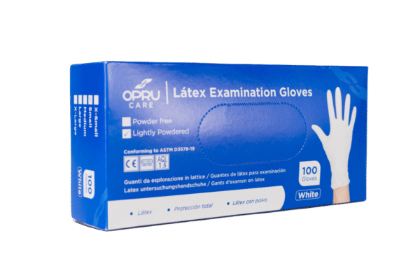 Guante Látex Con Talco Oprucare