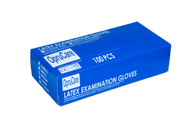 Guante Látex Con Talco Oprucare