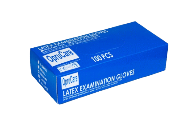 Guante De Nitrilo Blanco Oprocure Sin Talco